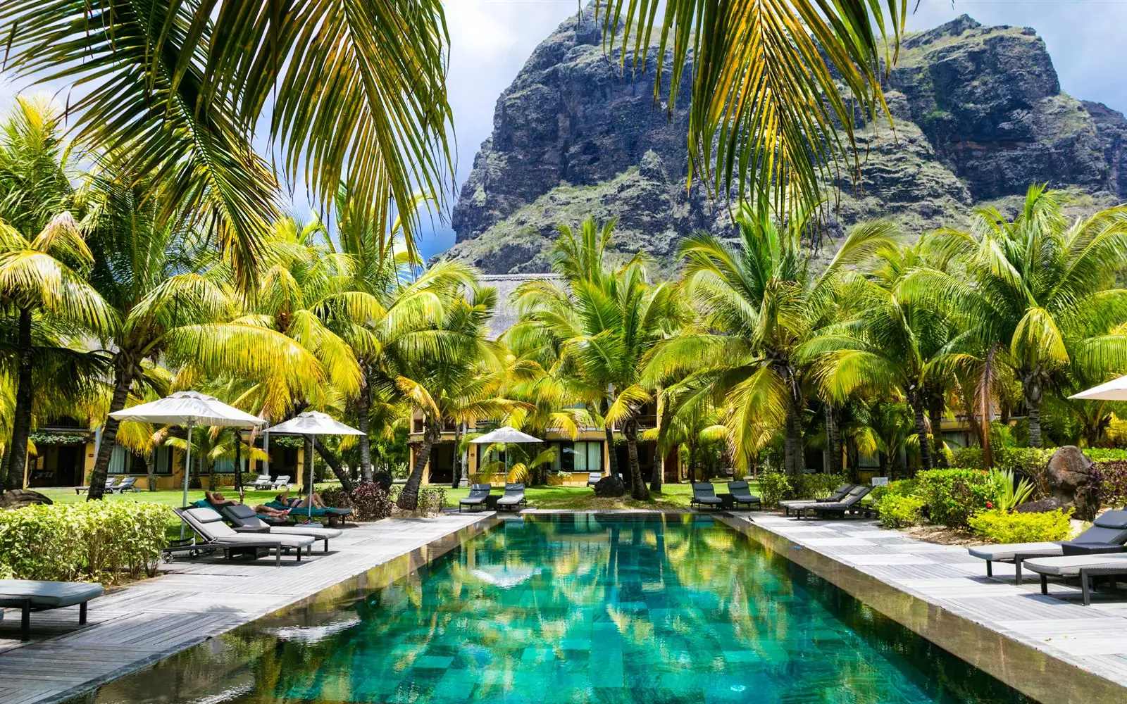 Resort pool and hospitality lifestyle