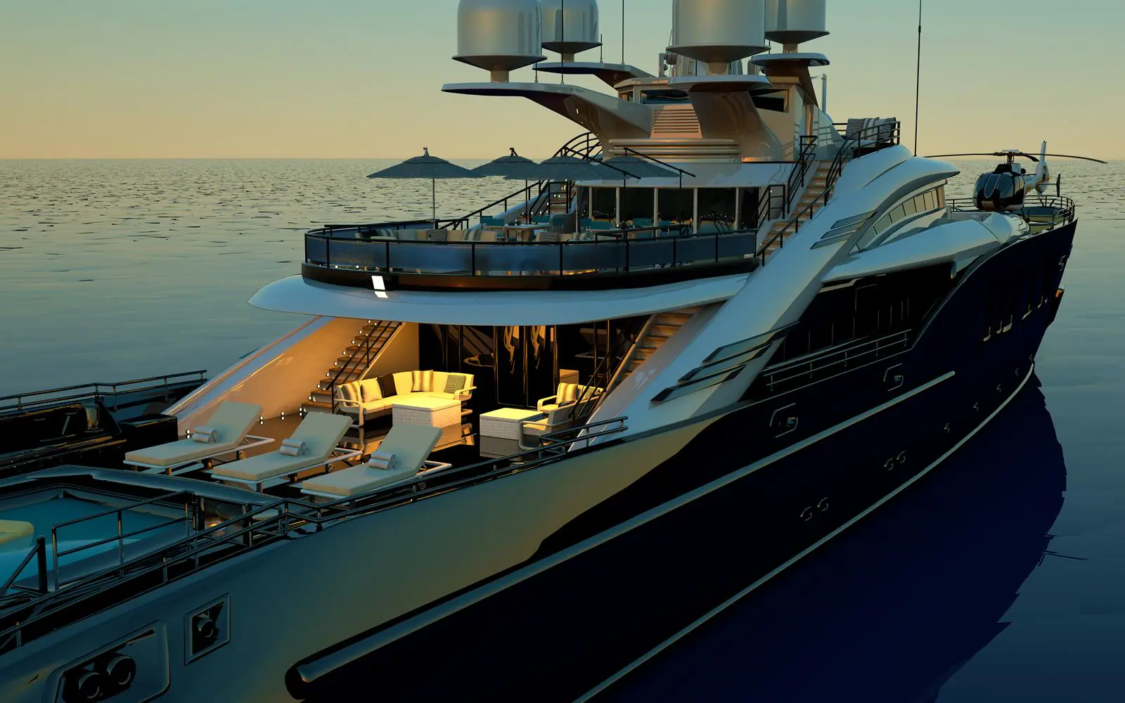 Global lifestyle community on a boat