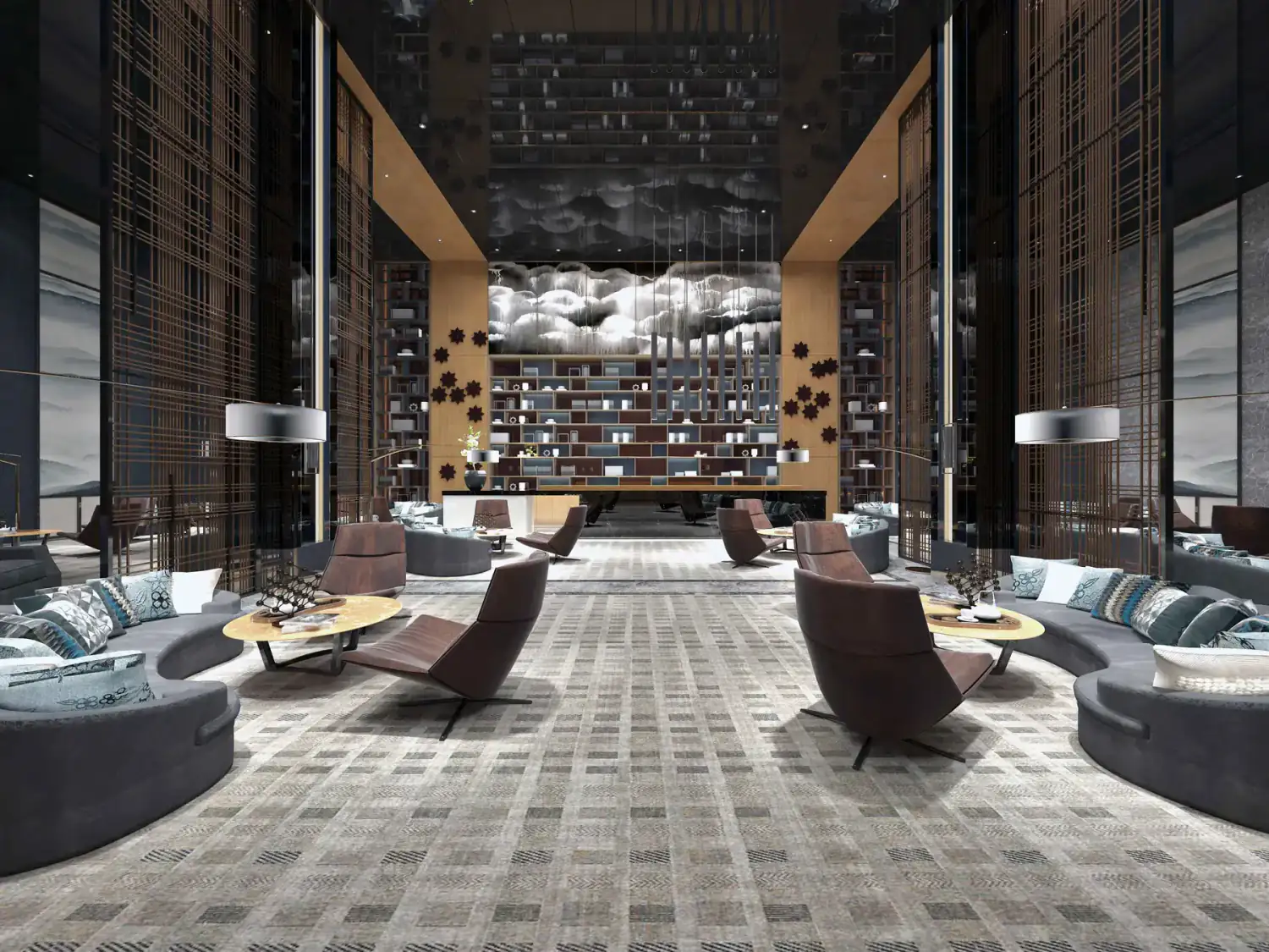 Investment-grade luxury hospitality lounge