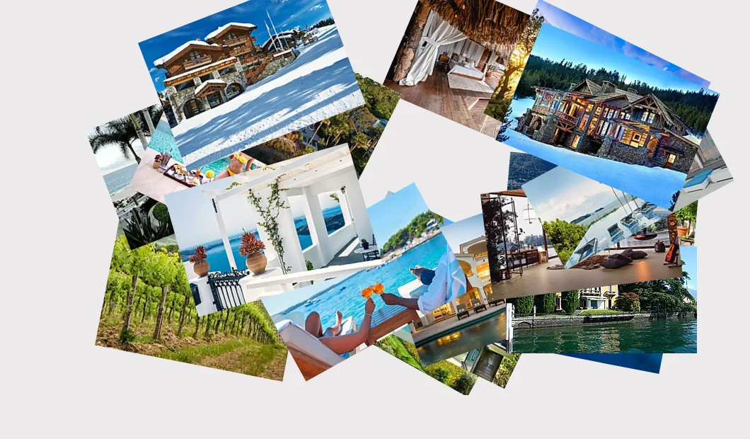 Crays vacation experiences collage