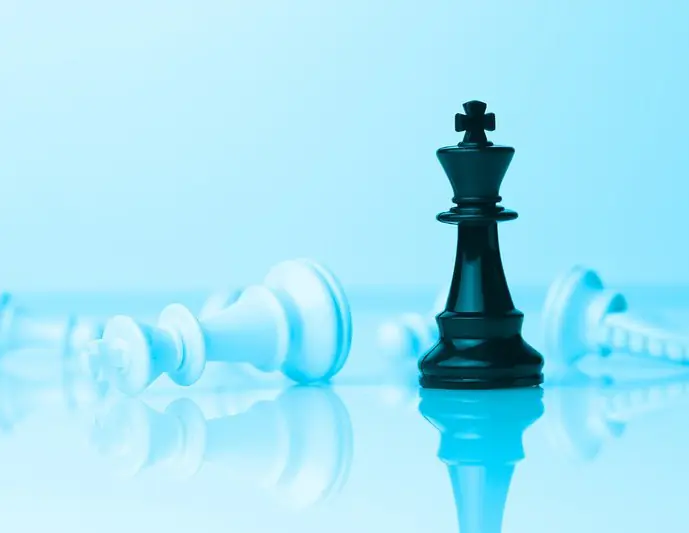 Strategy chess piece