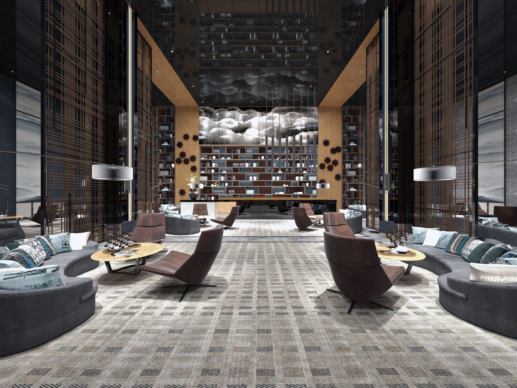Premium hotel lounge for the Crays Club Palma de Mallorca concept
