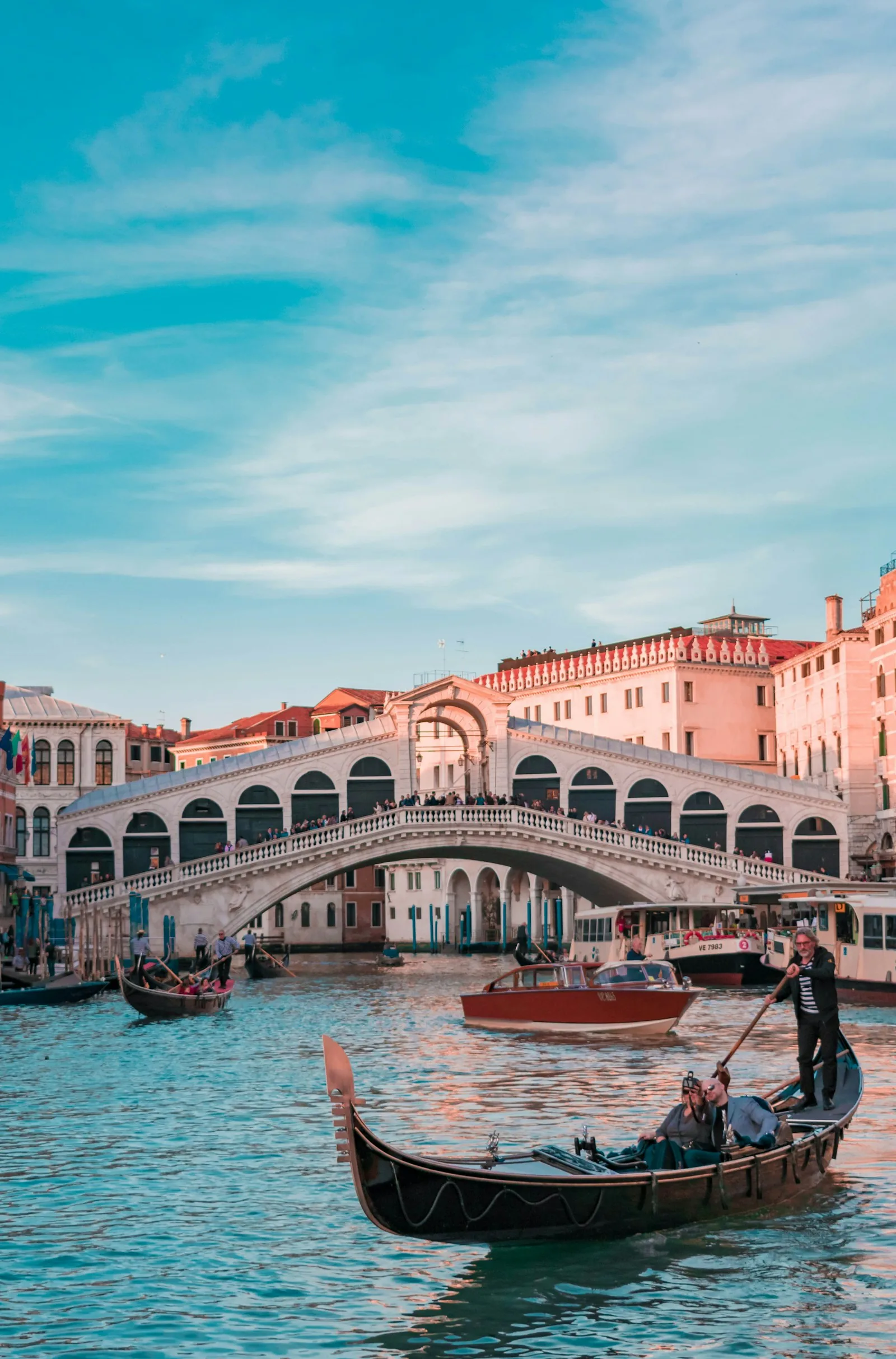 Venice canal luxury travel destination