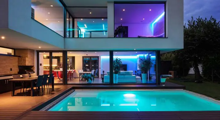 Night villa prepared for team and community stays